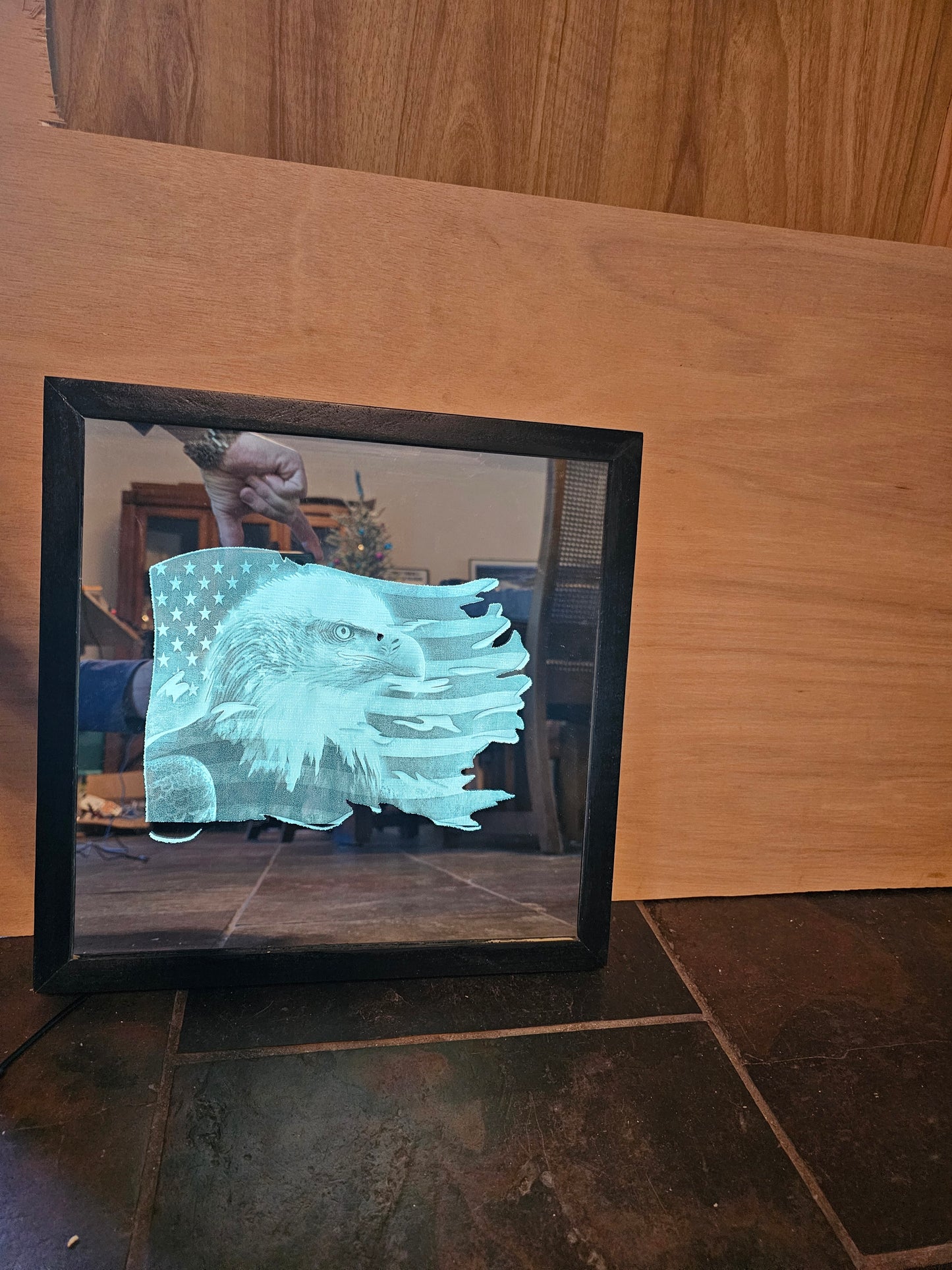 12" x 12" Lighted Mirror