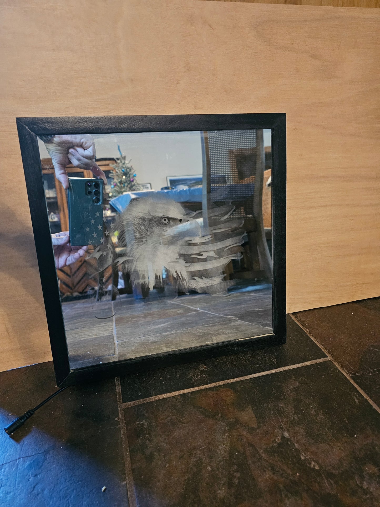 12" x 12" Lighted Mirror