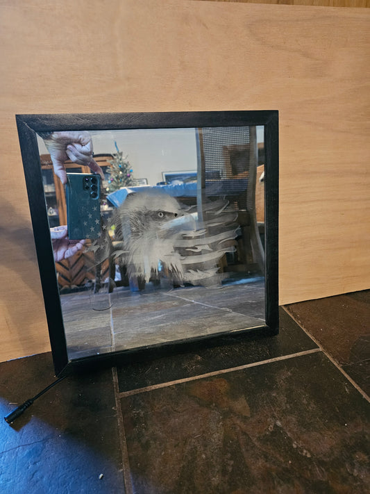 12" x 12" Lighted Mirror